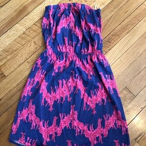 Lilly Pulitzer Strapless Dress Size XS